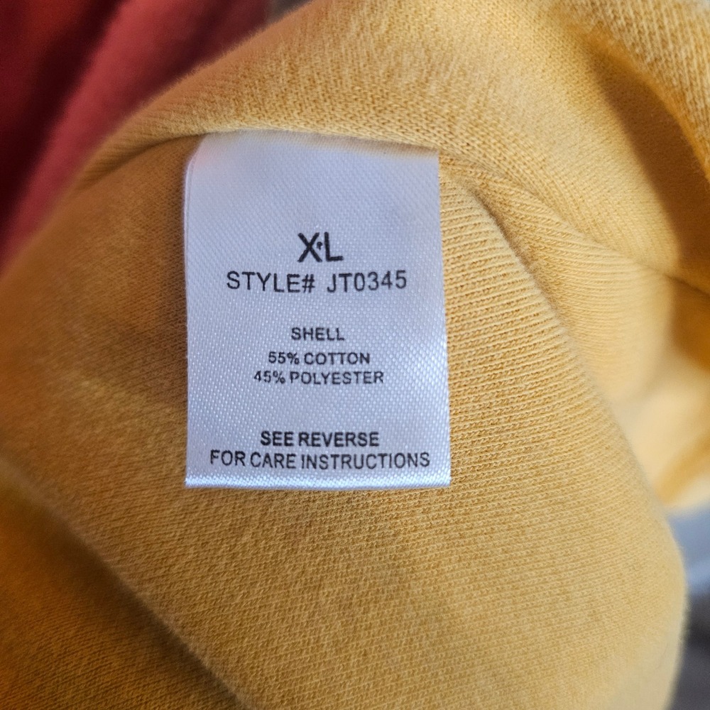 Oli & Hali Patchwork Colorblock Reverse Terry Hoo… - image 8